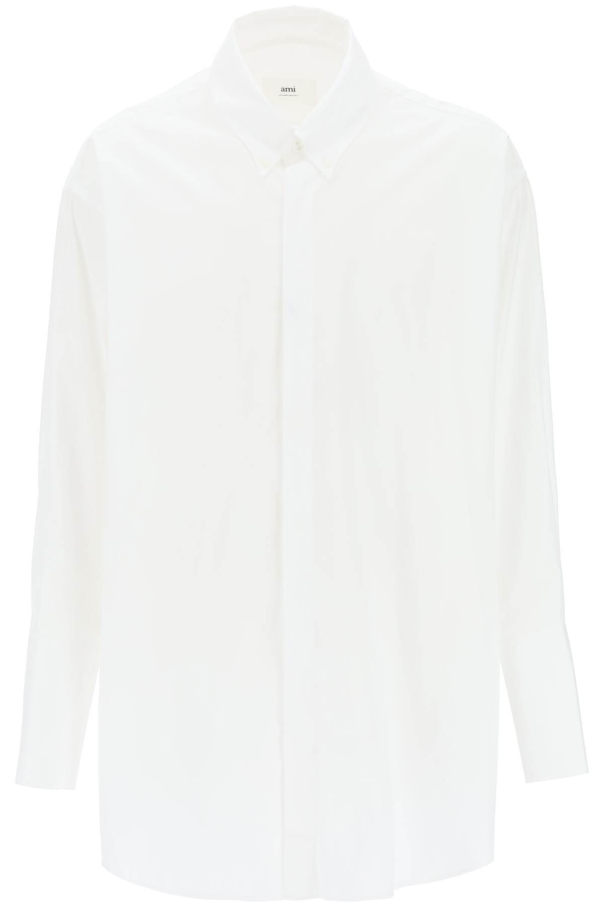 Ami Alexandre Mattiussi Ami paris oversized poplin shirt