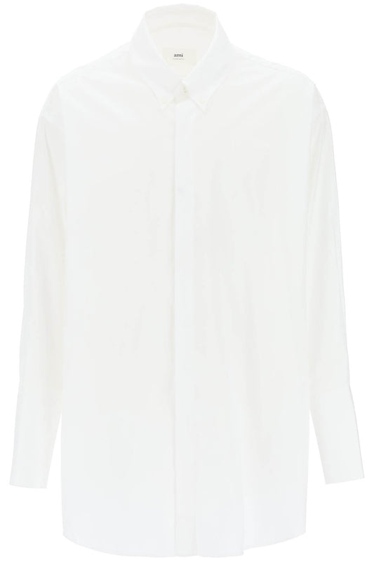 Ami Alexandre Mattiussi Ami paris oversized poplin shirt