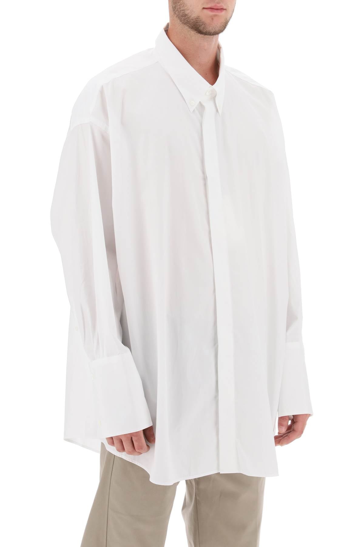 Ami Alexandre Mattiussi Ami paris oversized poplin shirt