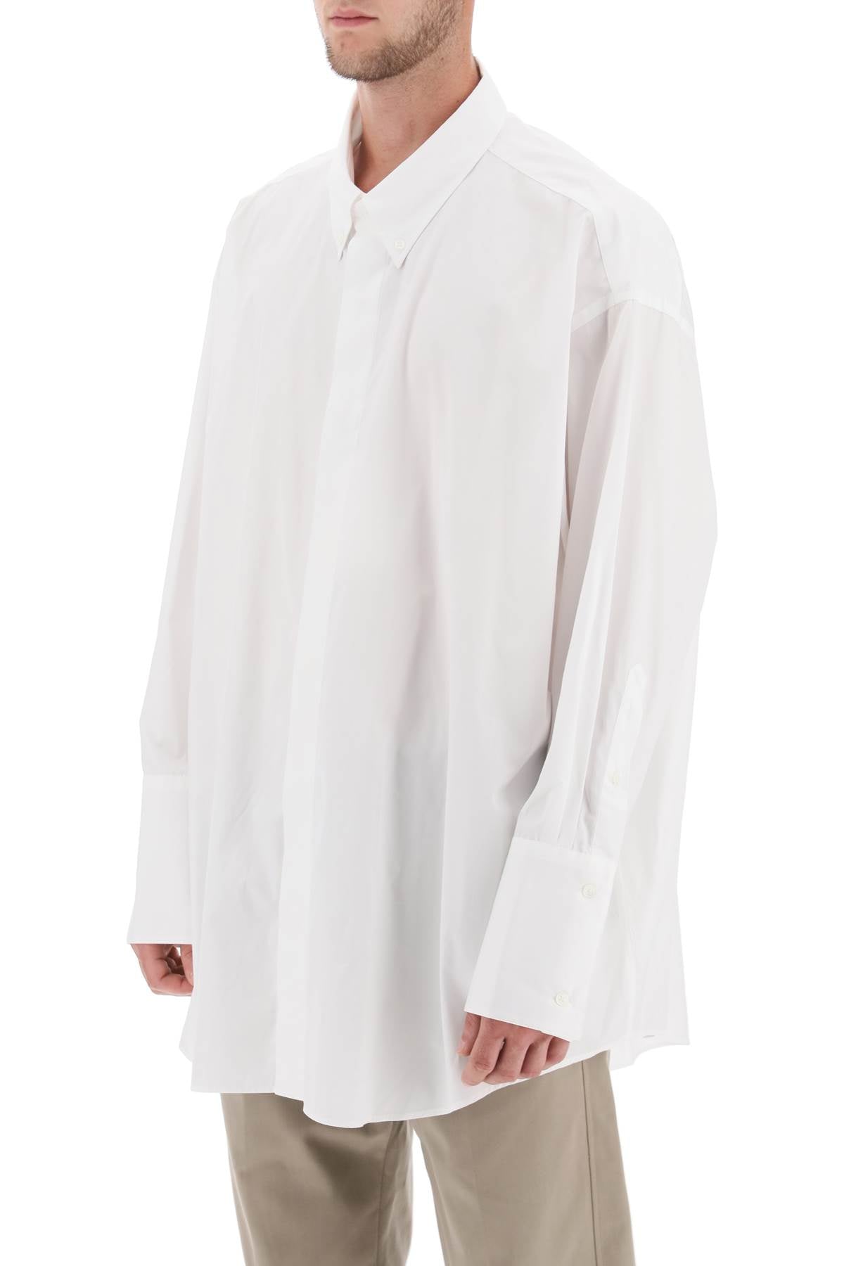 Ami Alexandre Mattiussi Ami paris oversized poplin shirt