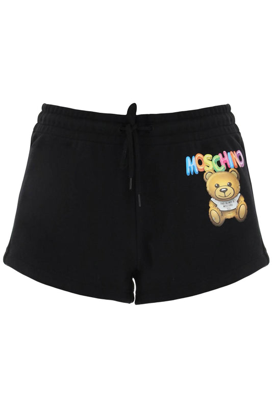 Moschino logo printed shorts