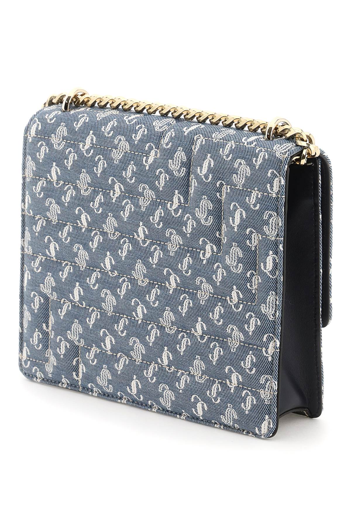 Jimmy Choo Jimmy choo denim matelasse crossbody bag