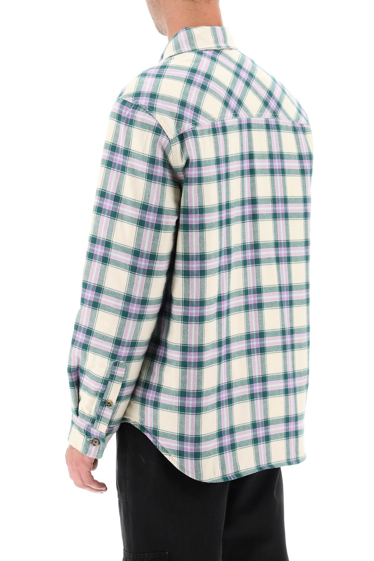 Isabel Marant Isabel marant 'marayan' flannel overshirt