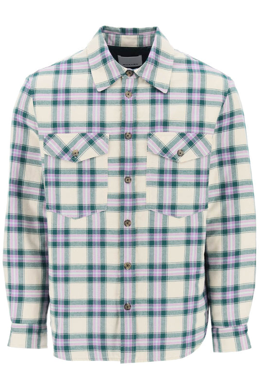 Isabel Marant Isabel marant 'marayan' flannel overshirt