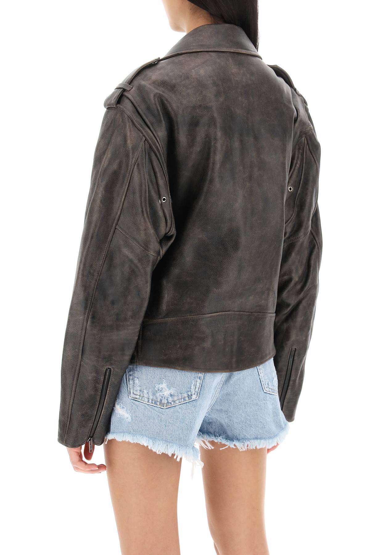 Isabel Marant Isabel marant barbara jacket in vintage leather