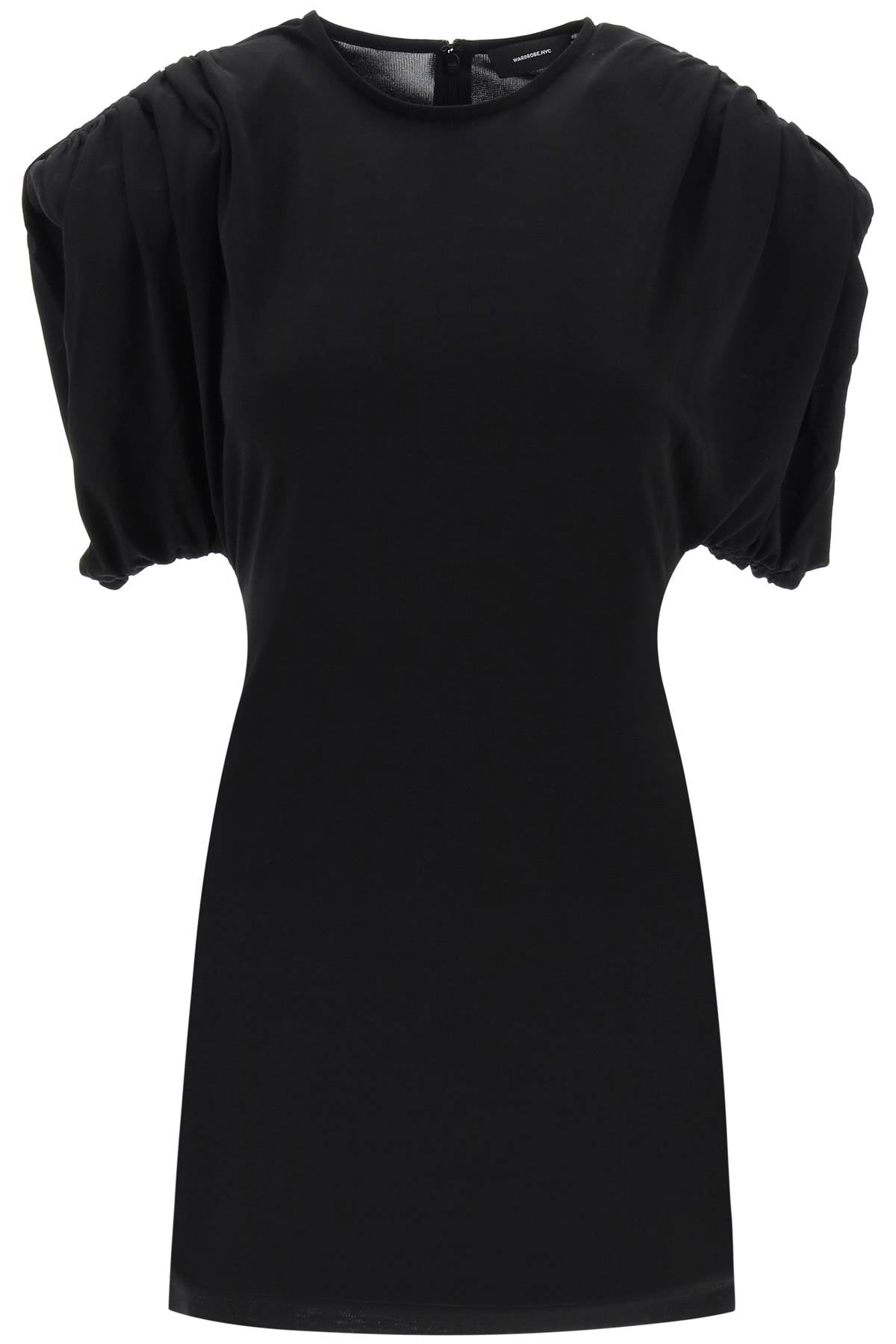 Wardrobe.Nyc Wardrobe.nyc mini sheath dress with structured shoulders