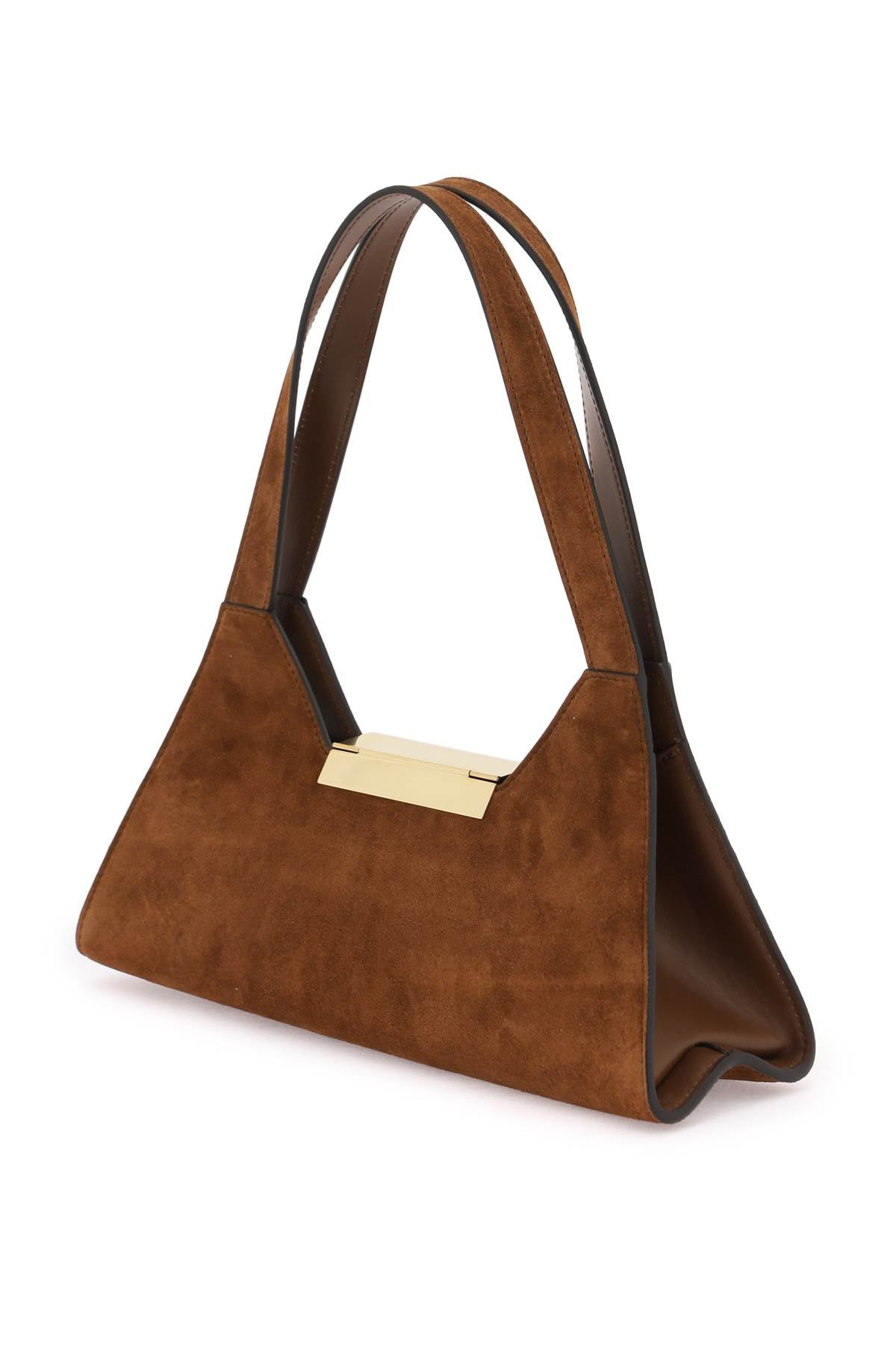 Bally Bally suede trilliant shoulder bag