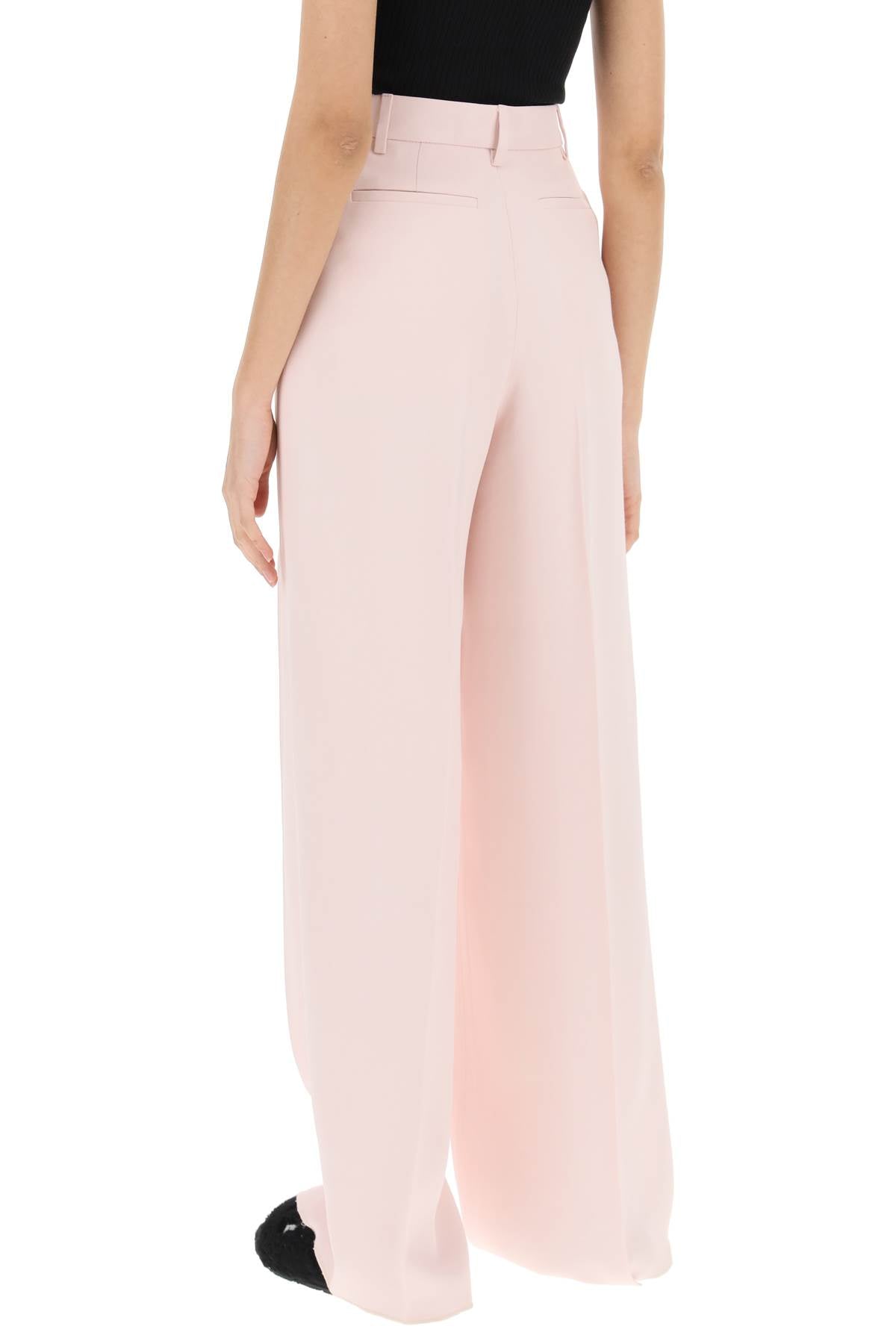 Amiri Amiri pants with wide leg and pleats