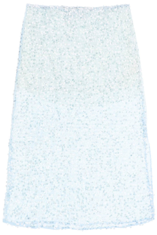 Siedres Siedres helen sequined midi skirt