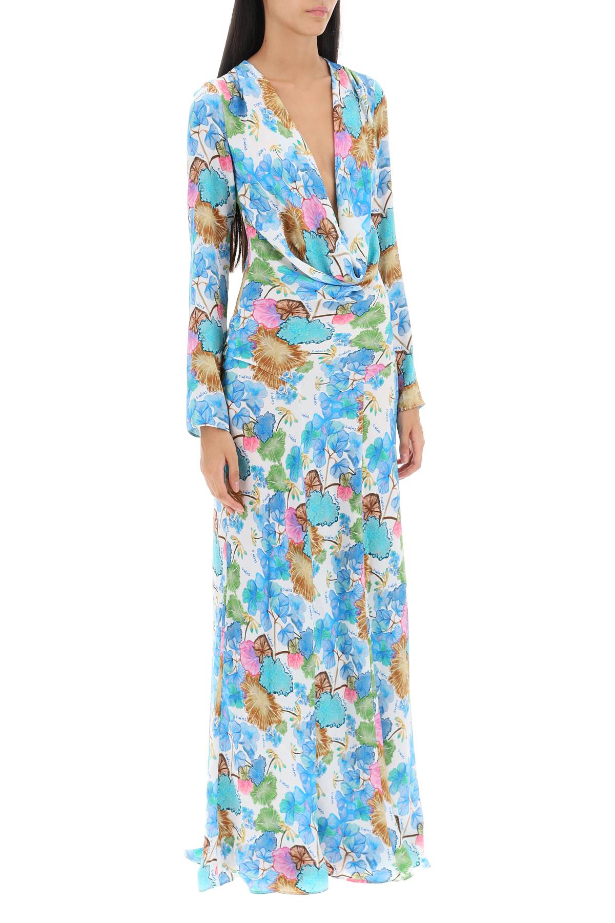 Siedres Siedres senty floral maxi dress