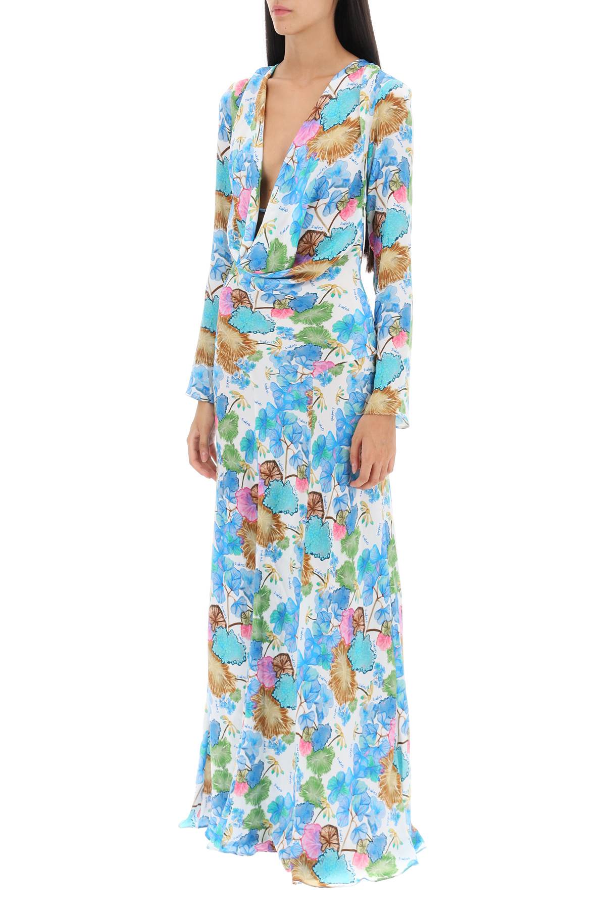 Siedres Siedres senty floral maxi dress