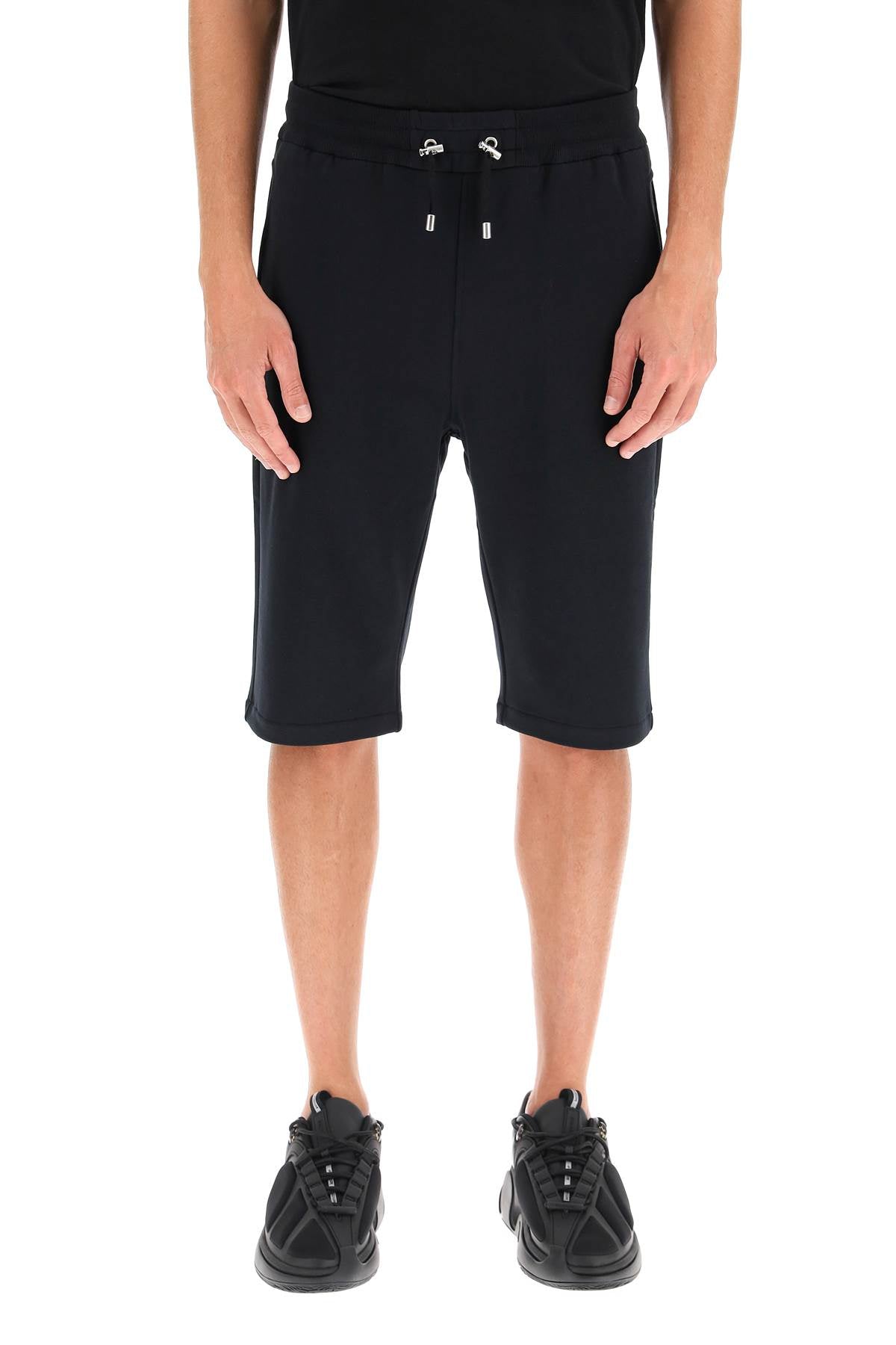 Balmain Balmain sweatshorts with flocked logo