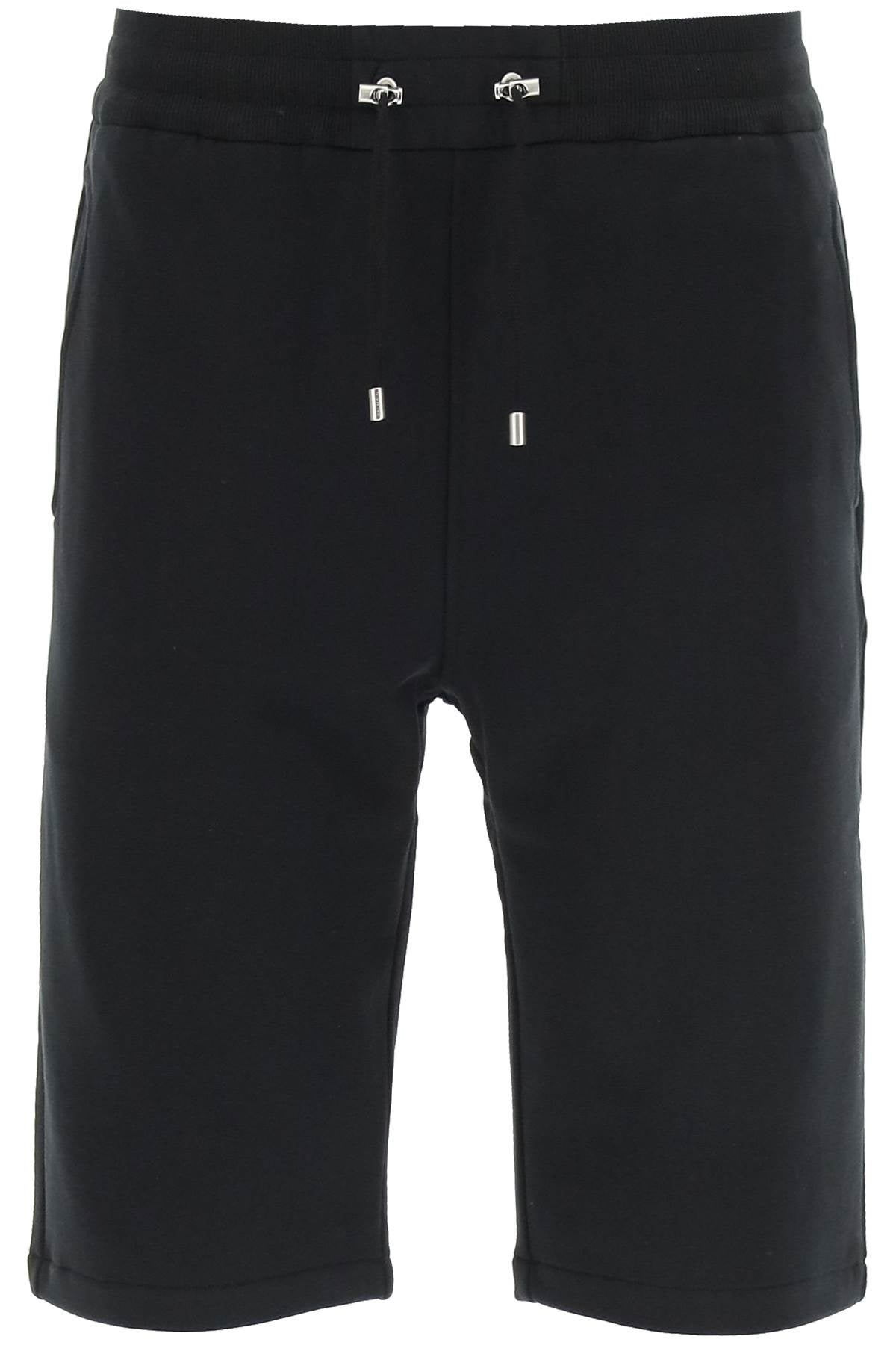 Balmain Balmain sweatshorts with flocked logo