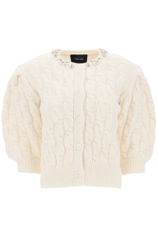 Simone Rocha Simone rocha cardigan with appliques