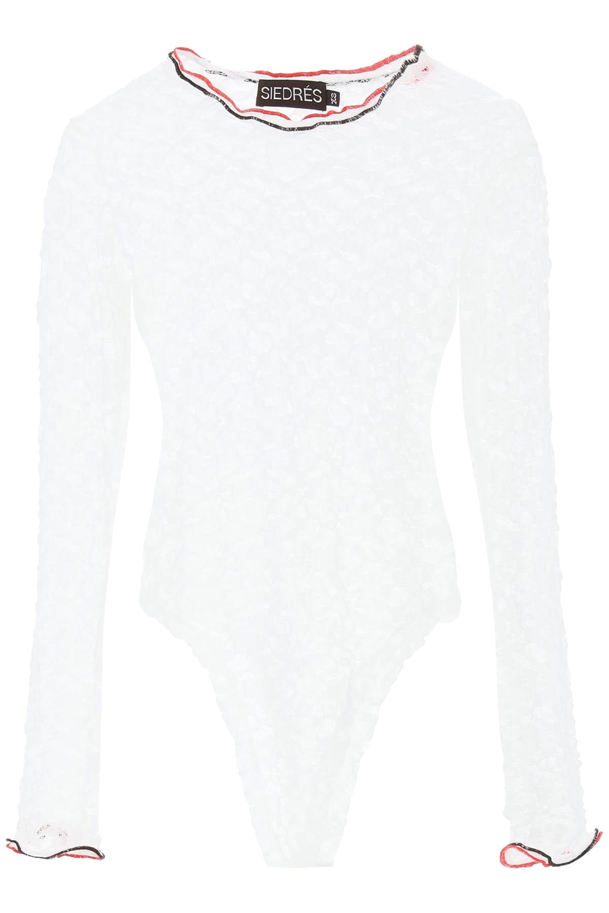 Siedres Siedres 'dixie' stretch lace bodysuit