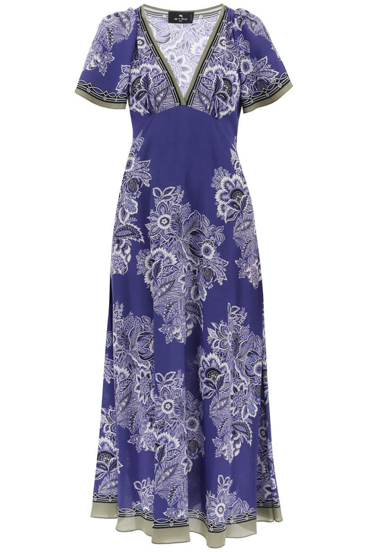 Etro Etro maxi crepe de chine dress