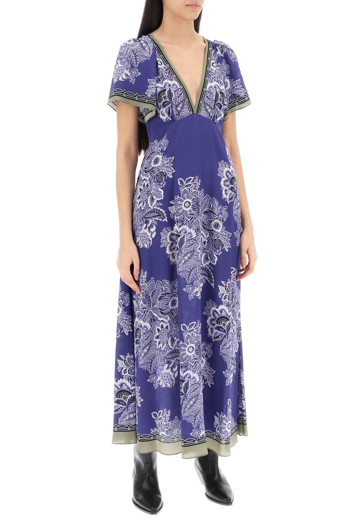 Etro Etro maxi crepe de chine dress