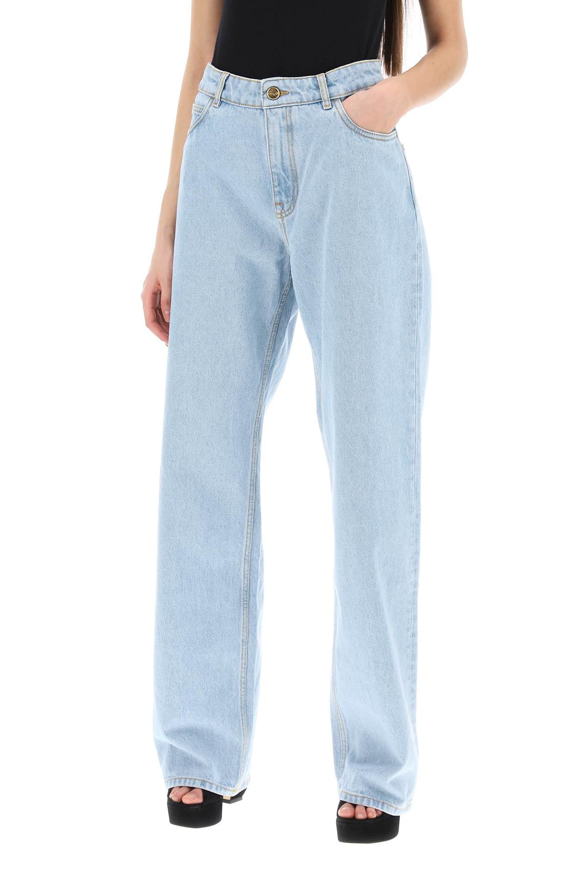 Etro Etro low-waisted baggy jeans