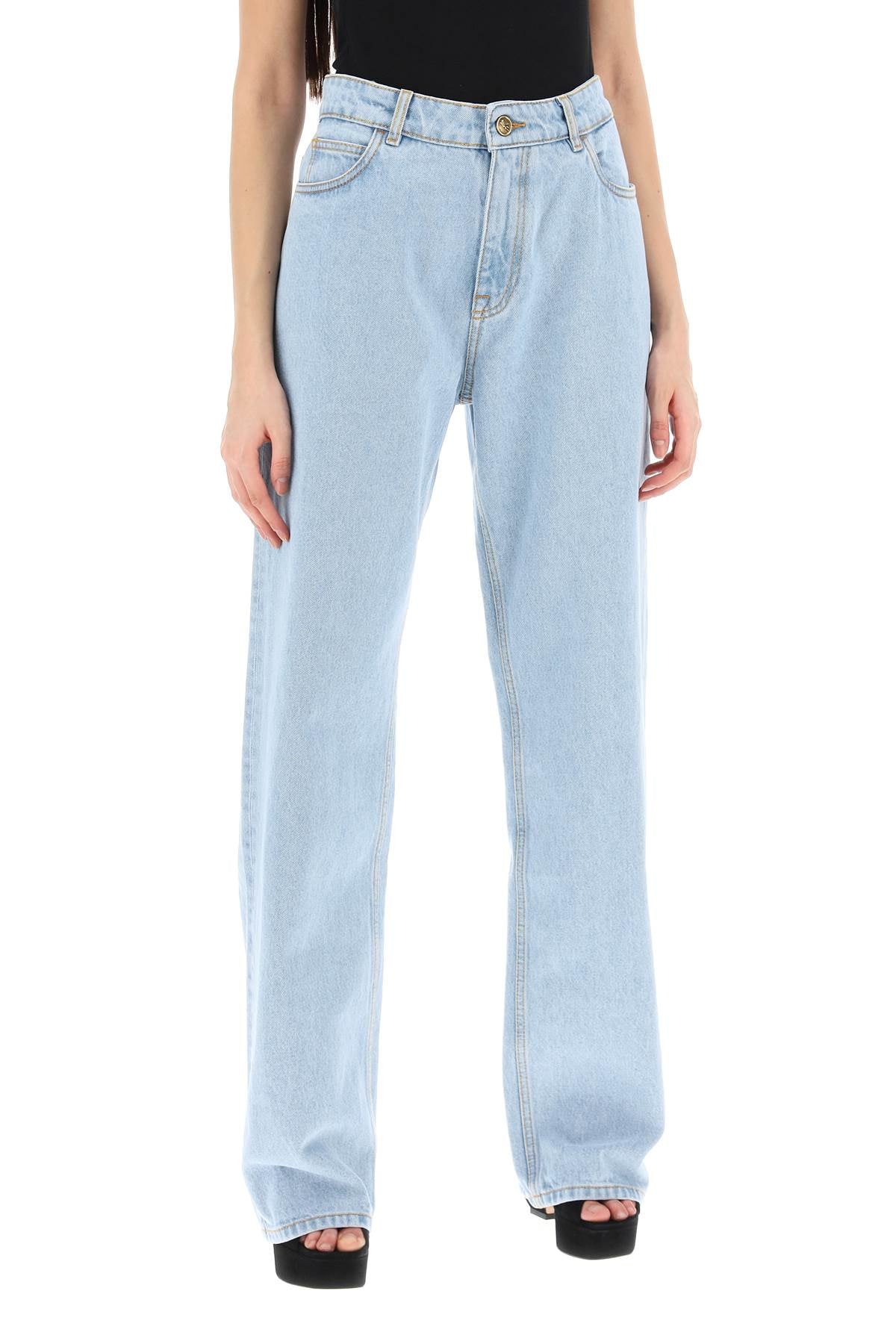 Etro Etro low-waisted baggy jeans