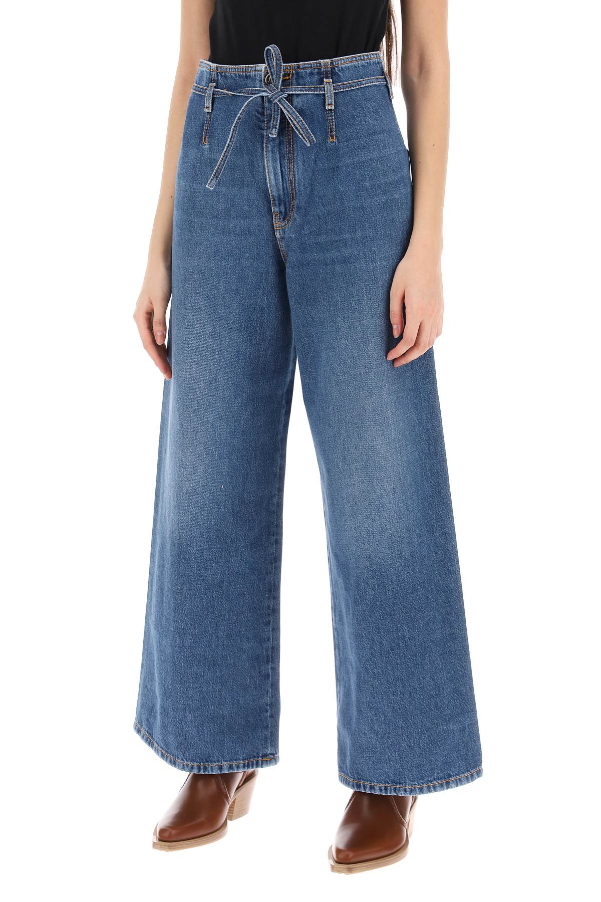 Etro Etro wide leg jeans