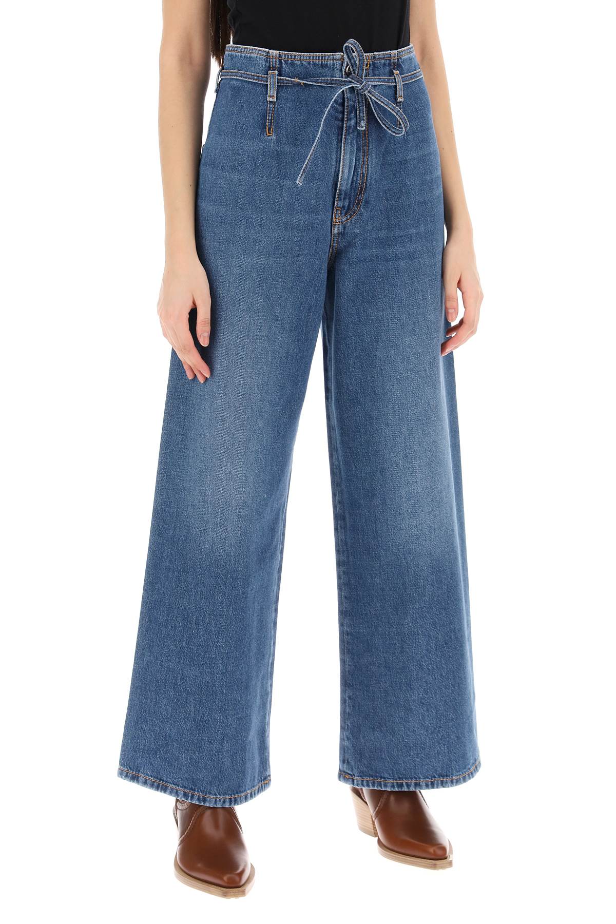 Etro Etro wide leg jeans