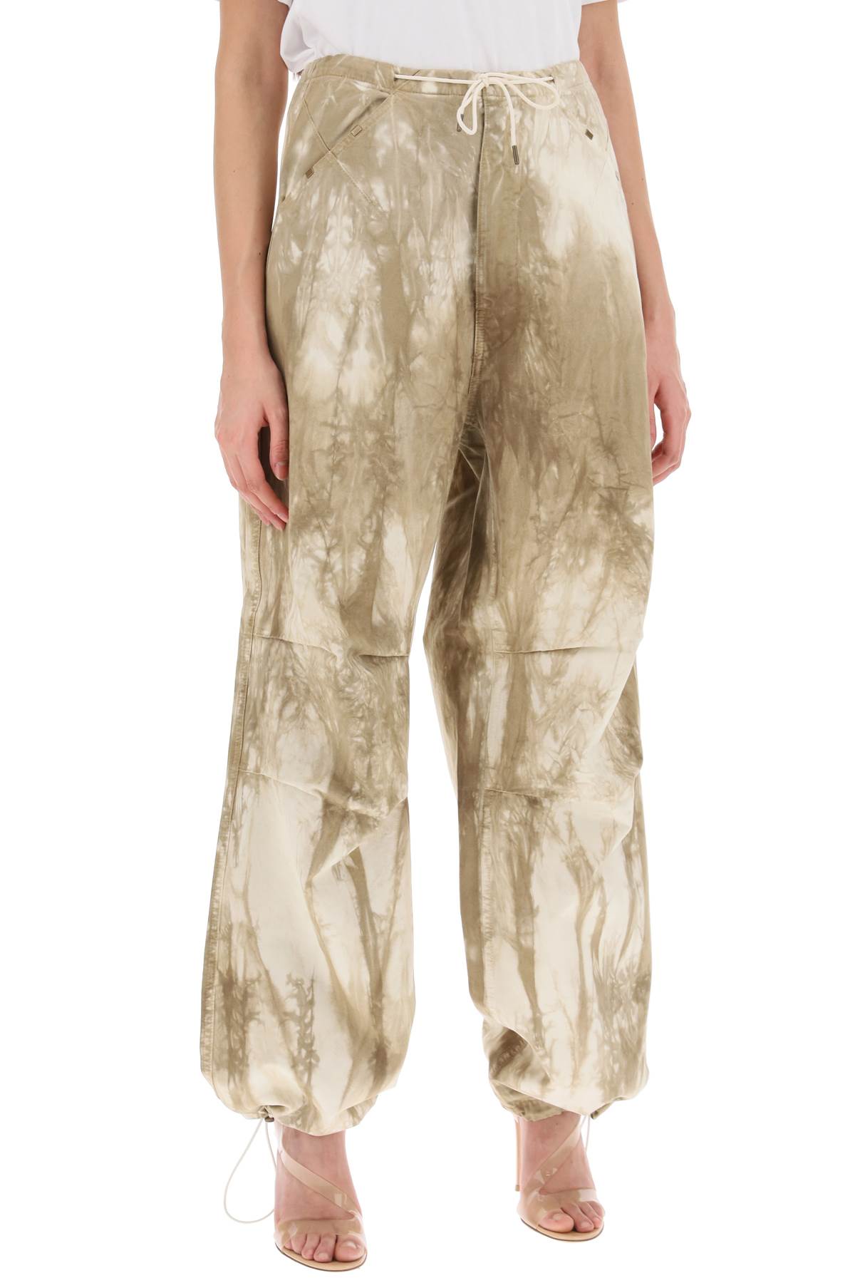 Darkpark Darkpark daisy tie-dye baggy pants