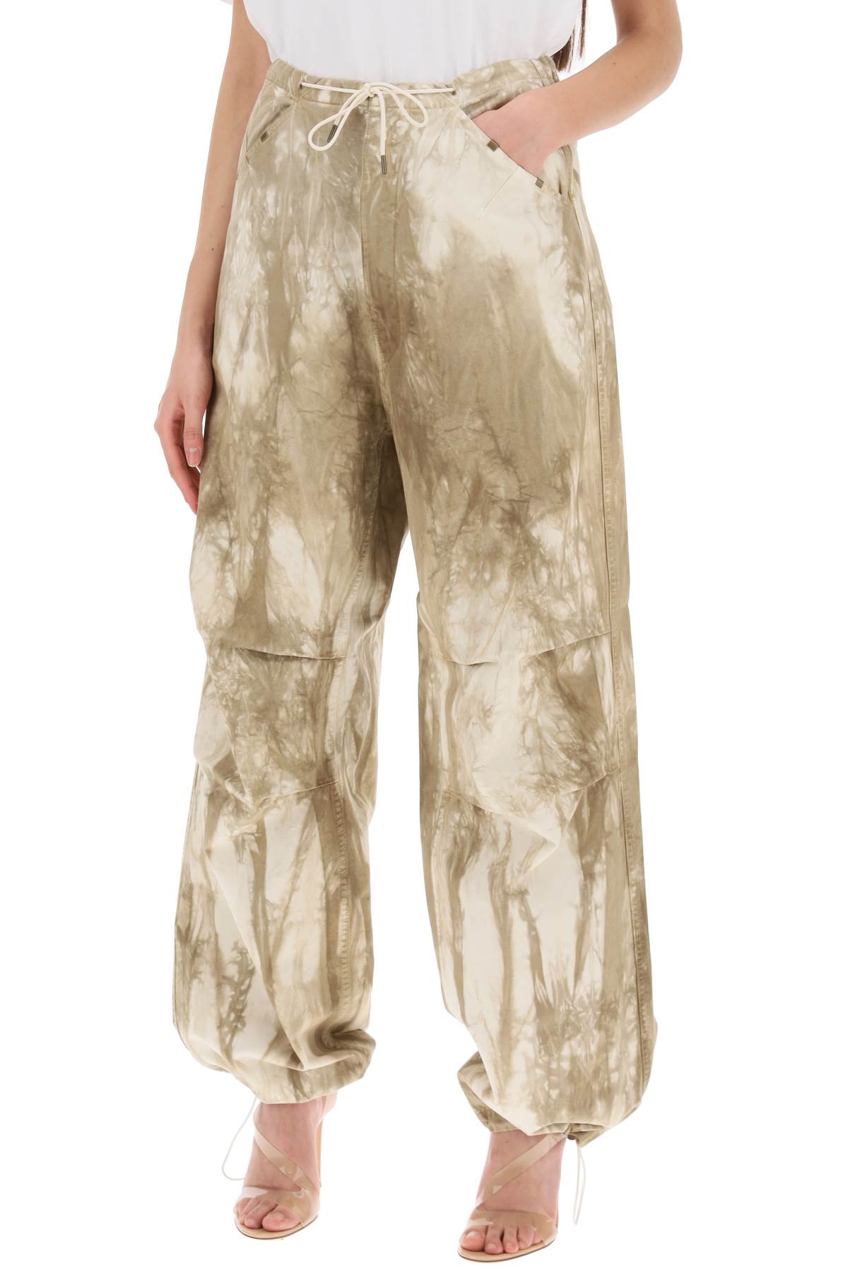 Darkpark Darkpark daisy tie-dye baggy pants