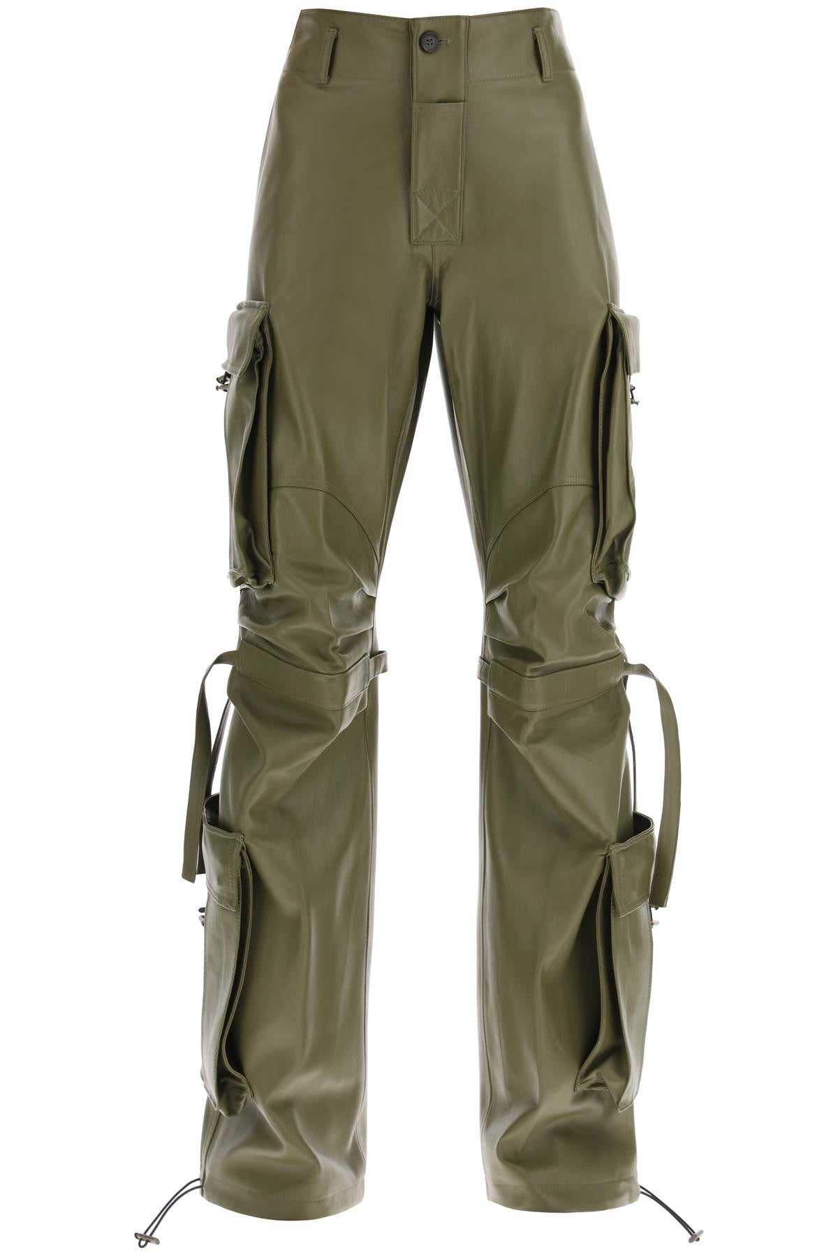 Darkpark Darkpark lilly cargo pants in nappa leather