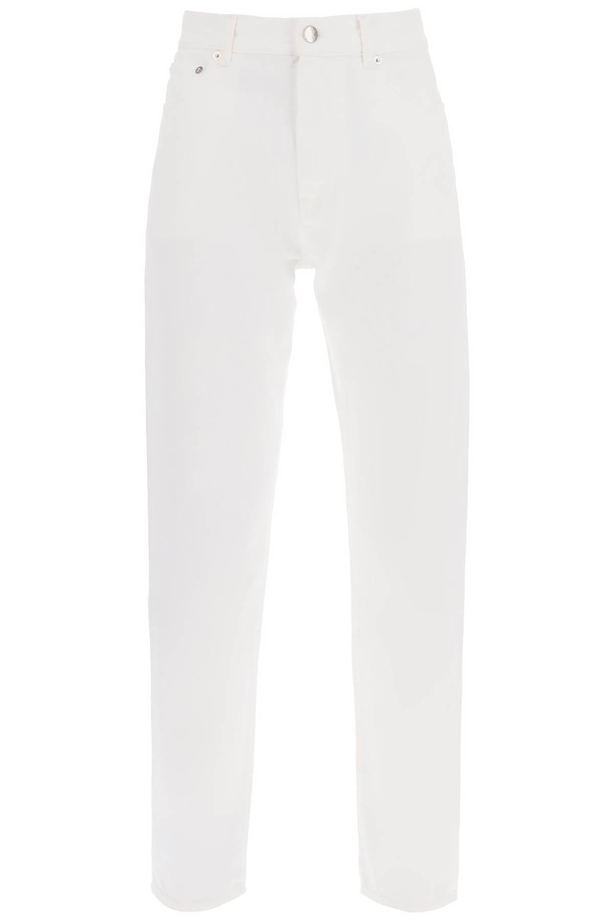 Loulou Studio Loulou studio cropped straight cut jeans