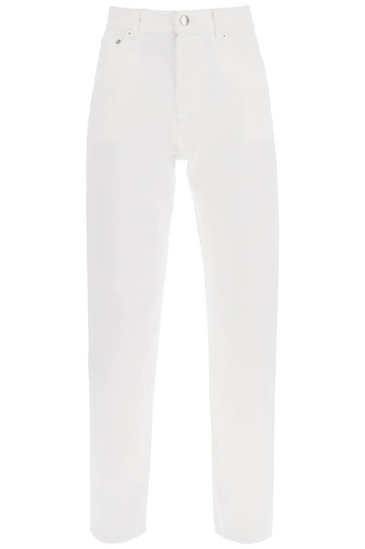 Loulou Studio Loulou studio cropped straight cut jeans