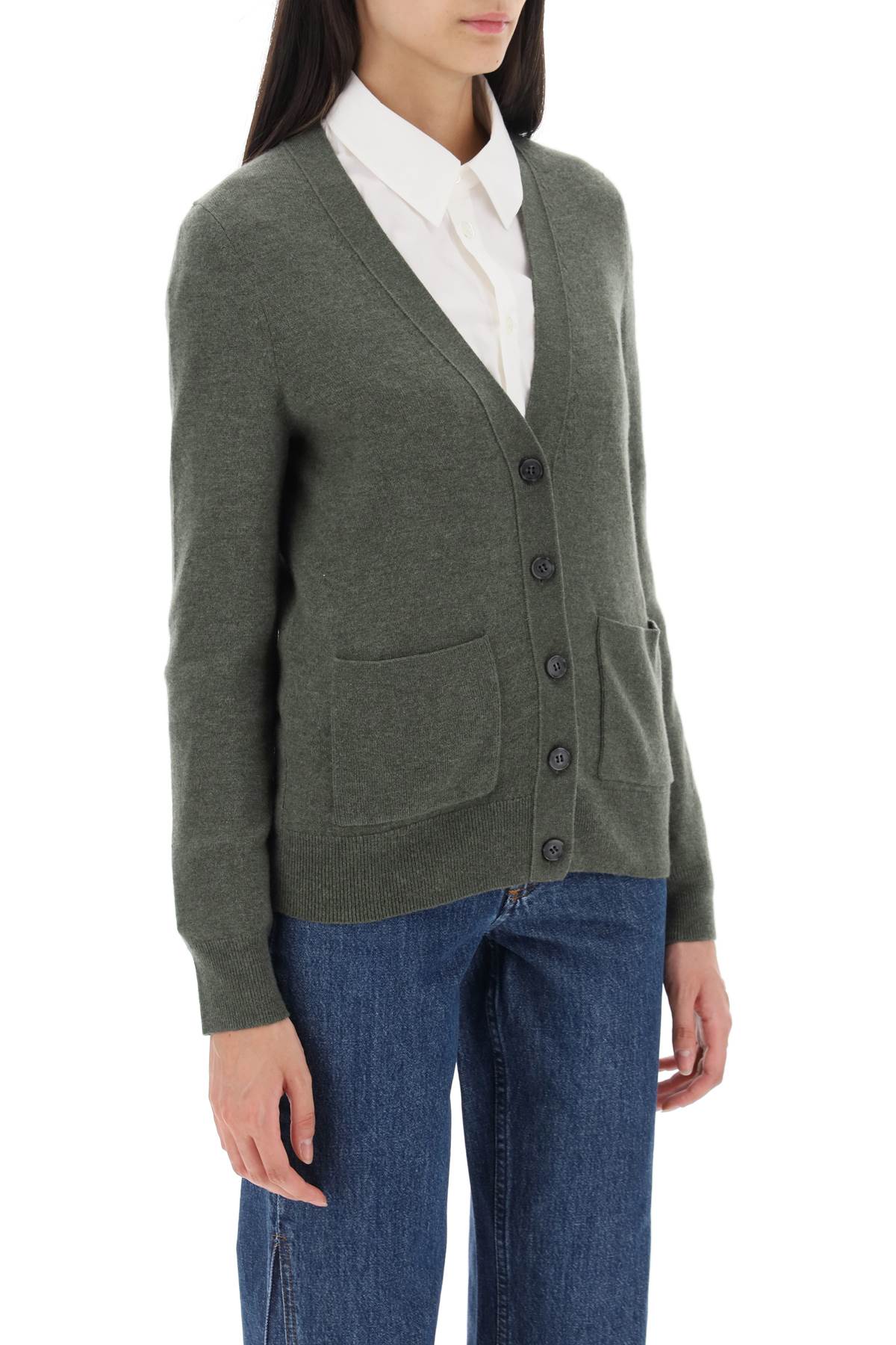 A.P.C. A.p.c. 'louisa' cardigan in virgin wool