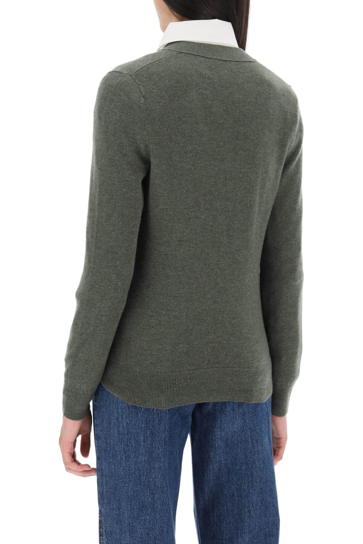 A.P.C. A.p.c. 'louisa' cardigan in virgin wool