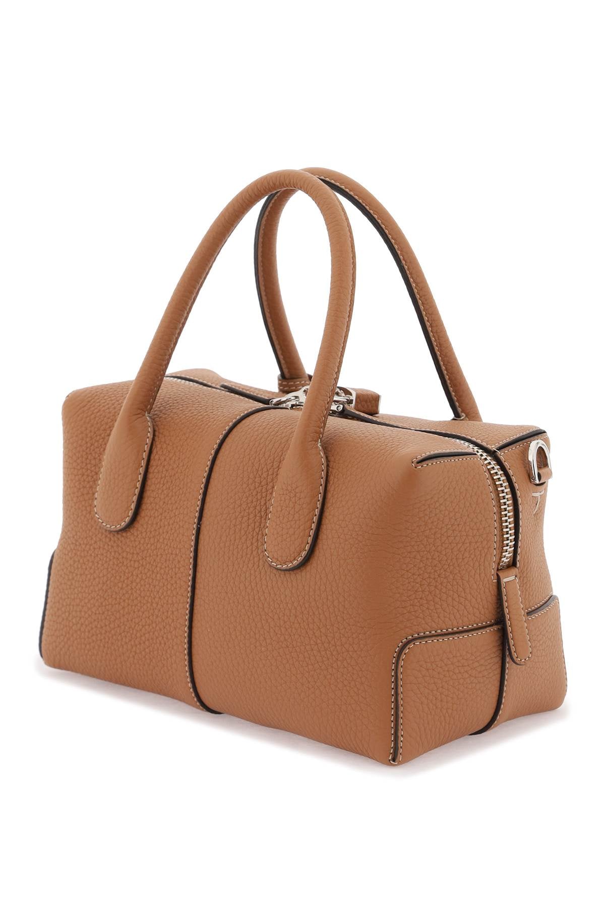 Tod'S Tod's grained leather bowling bag