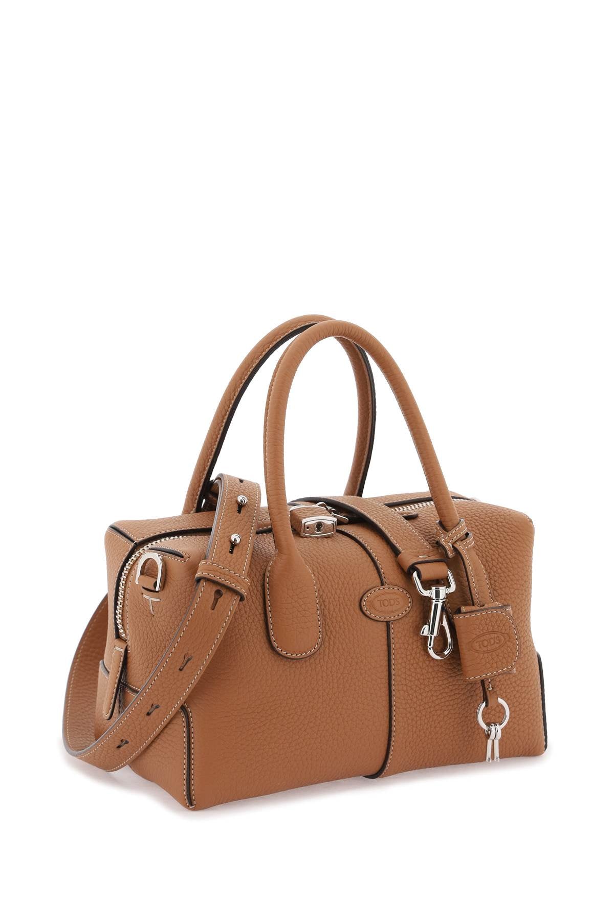 Tod'S Tod's grained leather bowling bag