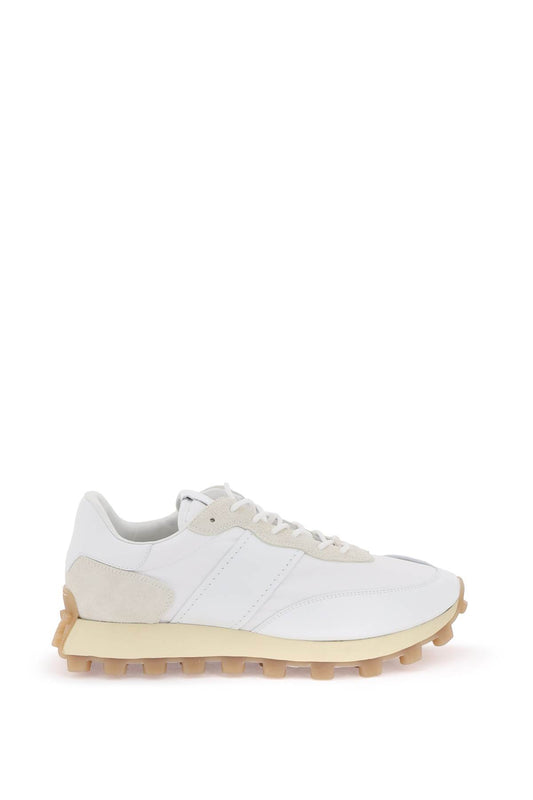 Tod'S Tod's leather and fabric 1t sneakers