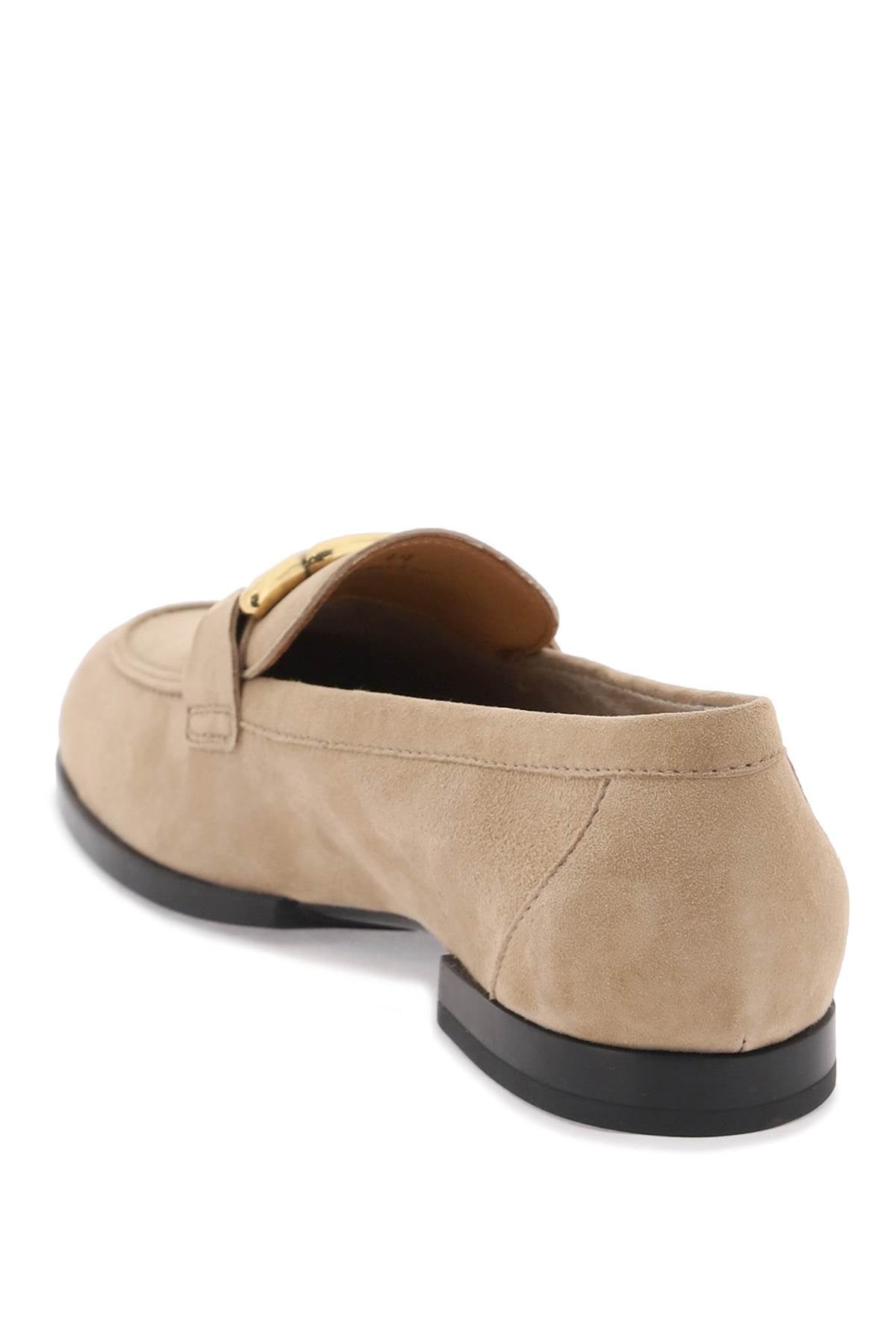 Tod'S Tod's suede leather kate loafers in