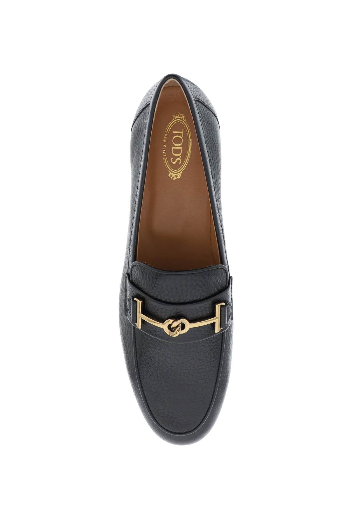 Tod'S Tod's leather loafers with bow