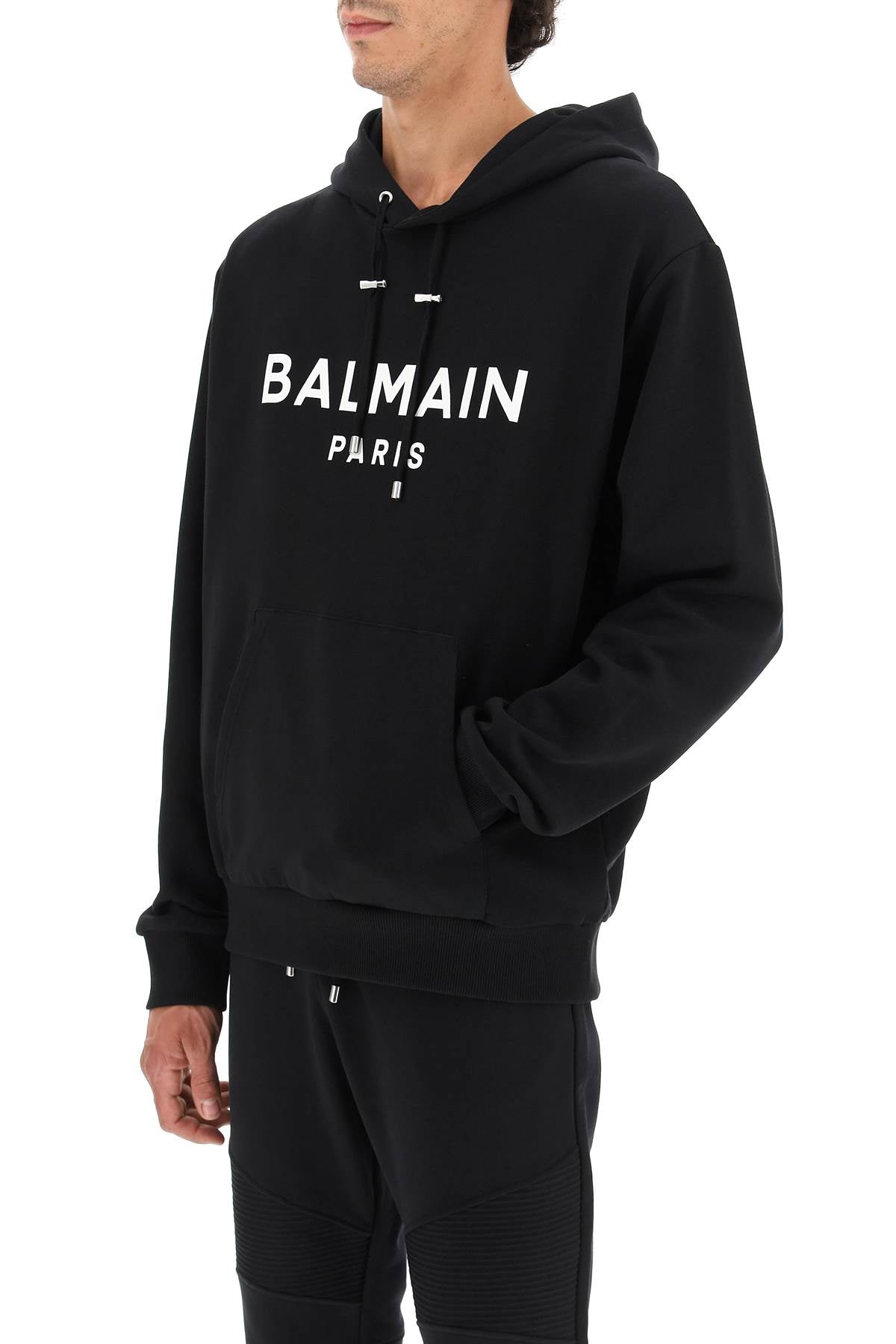 Balmain Balmain logo hoodie