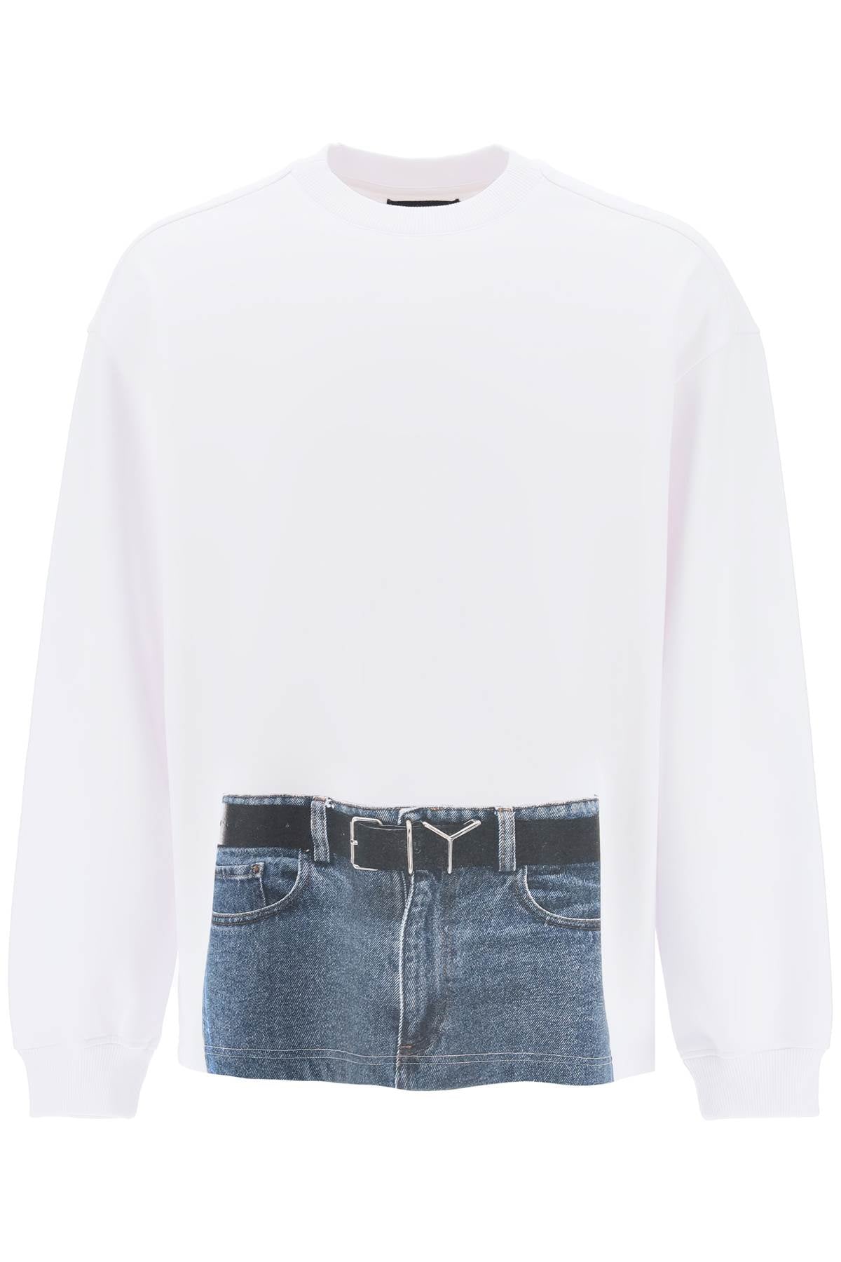 Y Project Y project trompe l'oeil sweatshirt